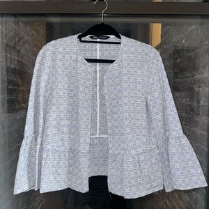 Eyelet cardigan